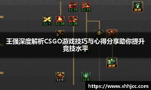 王强深度解析CSGO游戏技巧与心得分享助你提升竞技水平